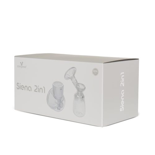 Cangaroo SIENA elektromos és kéz nélküli mellszívó 2in1, tölthető, 210ml