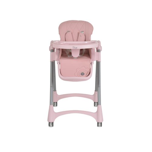 Moni RICO multi etetőszék alsó kosár nélkül, összecsukható PINK