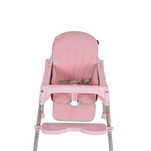 Moni CENTURY etetőszék műanyag játékhíddal PINK