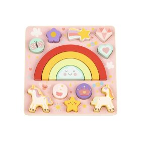 MONI 2IN1 balance puzzle Unicornis SZIVÁRVÁNY – Zsebi Baba Shop