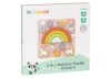 MONI 2IN1 balance puzzle Unicornis SZIVÁRVÁNY – Zsebi Baba Shop