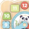MONI fa puzzle óra pandás PASZTEL 