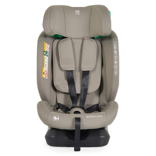 Moni AVENTURA dönthető autósülés 40-150cm BÉZS – 40–150 cm-es autósülés 5. kép