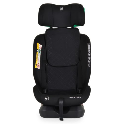 Moni AVENTURA dönthető autósülés 40-150cm FEKETE – 40–150 cm-es autósülés 6. kép