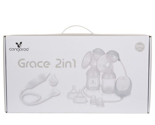 Cangaroo GRACE 2in1  dupla elektromos mellszívó  és orrszívó XN-D254 – Zsebi Baba Shop