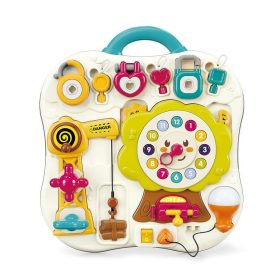 MONI montessori műanyag matatófal órával – Zsebi Baba Shop