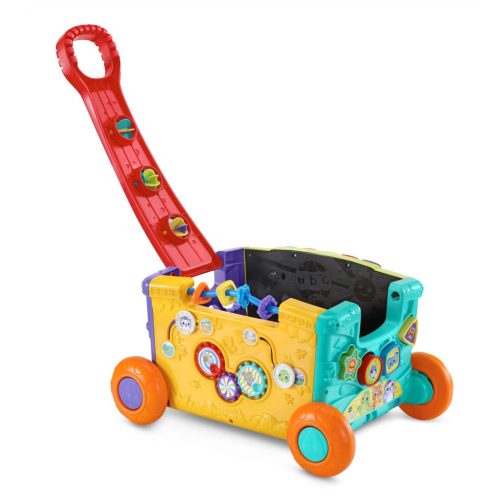 MONI activity wagon húzható kocsi ZÖLD – Zsebi Baba Shop
