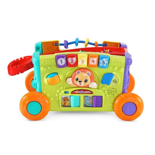 MONI activity wagon húzható kocsi ZÖLD – Zsebi Baba Shop