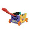 MONI activity wagon húzható kocsi ZÖLD – Zsebi Baba Shop