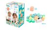 MOCHTOYS Play&Squish építőkocka dobozban 24 db-os puha építőjáték PASZTELL – Zsebi Baba Shop