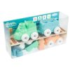 MOCHTOYS Play&Squish puha vonat és kocka szett 12db  PASZTELL – Zsebi Baba Shop