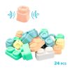 MOCHTOYS Play&Squish szenzorikus szőnyeg - tapilap+ kockák NAGY szett 24+4db PASZTELL – játszószőnyeg 1. kép