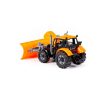 POLESIE műanyag lendkerekes, tolólapátos traktor NARANCS – Zsebi Baba Shop