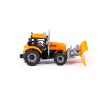 POLESIE műanyag lendkerekes, tolólapátos traktor NARANCS – Zsebi Baba Shop