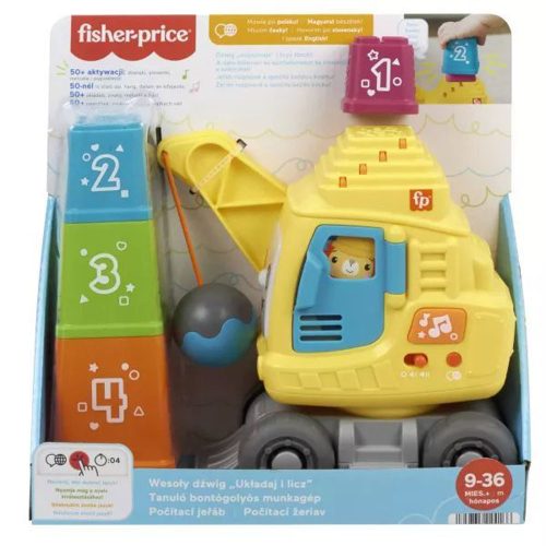 Fisher-Price Tanuló bontógolyós munkagép – Zsebi Baba Shop