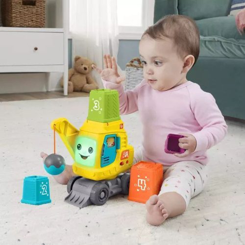 Fisher-Price Tanuló bontógolyós munkagép – Zsebi Baba Shop