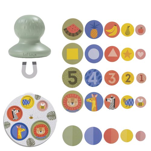 Taf Toys mágneses játék Magnetic Peek-A-Boo puzzle 12885 – Zsebi Baba Shop