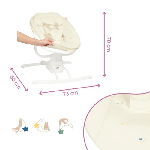 Badabulle elektromos hinta távirányítóval B012307 – Zsebi Baba Shop