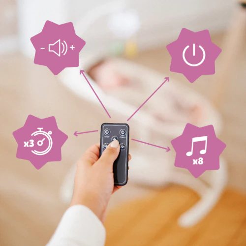 Badabulle elektromos hinta távirányítóval B012307 – Zsebi Baba Shop