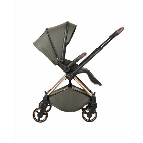 Kikkaboo babakocsi 2in1 átfordítható tolókarral Lanah army green – babakocsi 6. kép