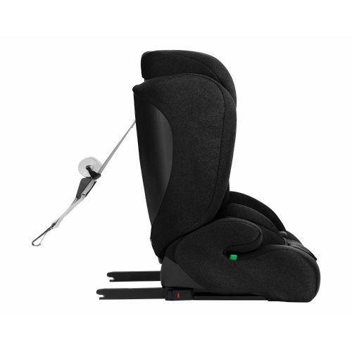 Kikkaboo gyerekülés i-Cross Top tether i-Size Isofix 76-150 cm fekete – 76–150 cm-es autósülés 1. kép