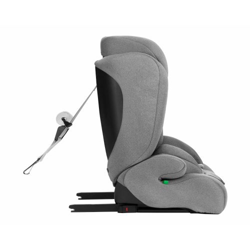 Kikkaboo gyerekülés i-Cross Top tether i-Size Isofix 76-150 cm világosszürke – 76–150 cm-es autósülés 1. kép