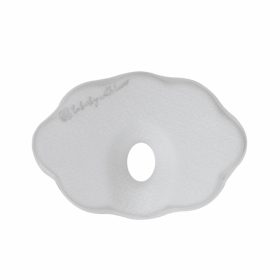 Kikkaboo párna - laposfejûség elleni memóriahabos ergonomikus Airknit  felhõ szürke – babatermék