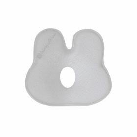 Kikkaboo párna - laposfejûség elleni memóriahabos ergonomikus Airknit  nyuszi szürke – babatermék