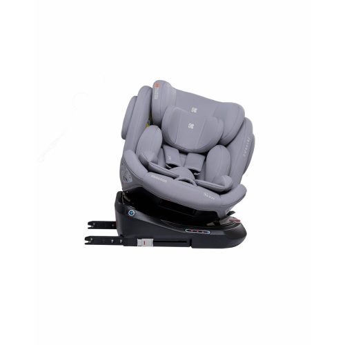 Kikkaboo gyerekülés i-Felix i-Size Isofix 40-150 cm világosszürke – 40–150 cm-es autósülés 6. kép