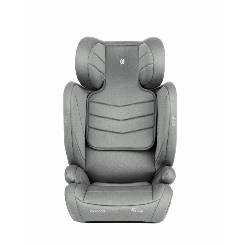 Kikkaboo gyerekülés i-Stand i-Size Isofix 100-150 cm világosszürke – autósülés 3. kép