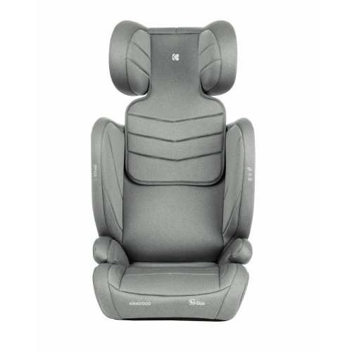 Kikkaboo gyerekülés i-Stand i-Size Isofix 100-150 cm világosszürke – autósülés 4. kép