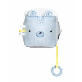 Kikkaboo készségfejlesztõ játékkocka plüss Bear With Me kék – Zsebi Baba Shop