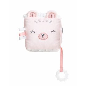 Kikkaboo készségfejlesztõ játékkocka plüss Bear With Me pink – Zsebi Baba Shop