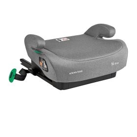 Kikkaboo ülésmagasító i-Tip i-Size Isofix 125-150 cm világosszürke – ülésmagasító 2. kép