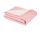 Kikkaboo takaró prémium pamut/sherpa kétoldalas 75x100cm Dream Big melange pink – babatermék 2. kép