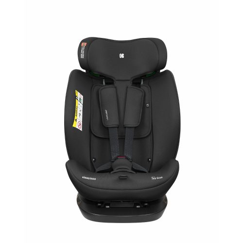 Kikkaboo gyerekülés i-Explore 2 i-Size 40-150 cm fekete – 40–150 cm-es autósülés 3. kép