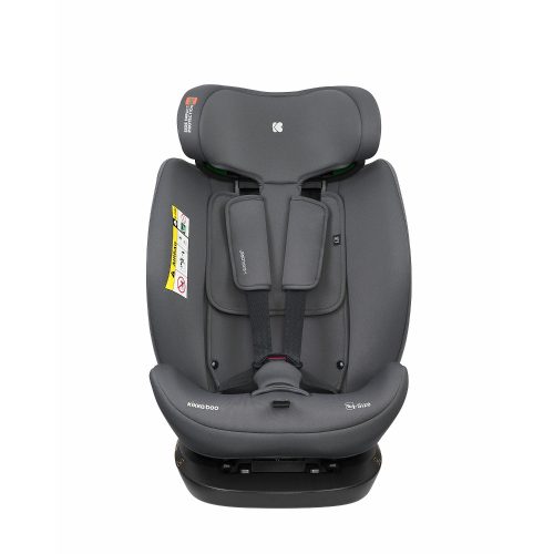 Kikkaboo gyerekülés i-Explore 2 i-Size 40-150 cm szürke – 40–150 cm-es autósülés 3. kép