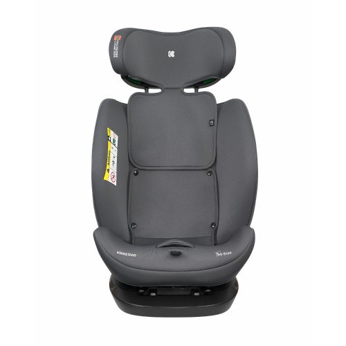 Kikkaboo gyerekülés i-Explore 2 i-Size 40-150 cm szürke – 40–150 cm-es autósülés 4. kép