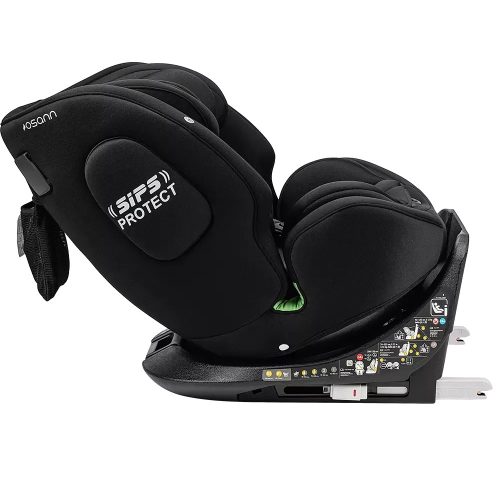 Osann gyerekülés One360 i-Size Isofix 40-150 cm fekete – 40–150 cm-es autósülés 3. kép