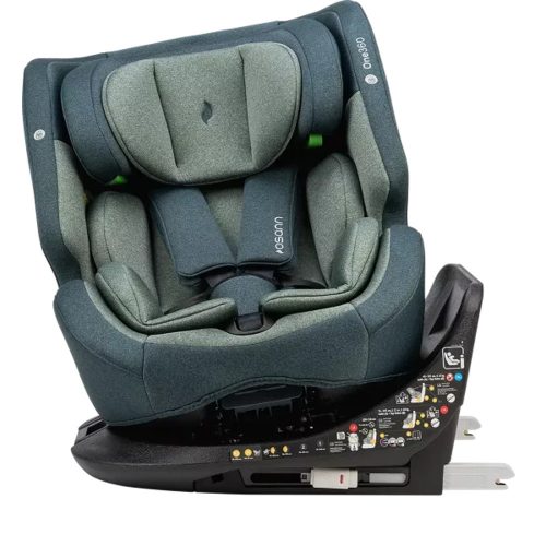 Osann gyerekülés One360 i-Size Isofix 40-150 cm zöld – 40–150 cm-es autósülés 4. kép