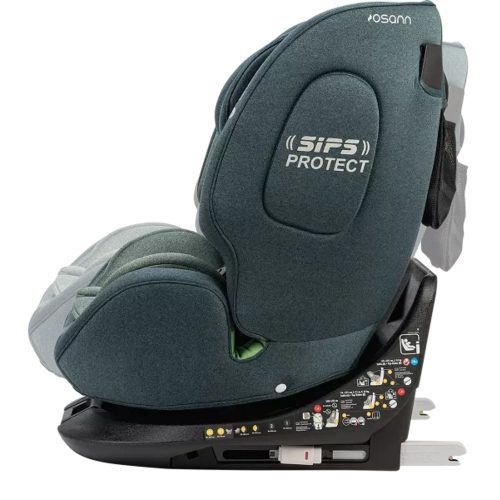 Osann gyerekülés One360 i-Size Isofix 40-150 cm zöld – 40–150 cm-es autósülés 1. kép