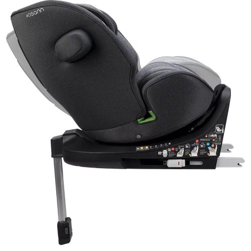 Osann gyerekülés One360SL i-Size Isofix kitámasztó láb 40-150 cm szürke – 40–150 cm-es autósülés 4. kép