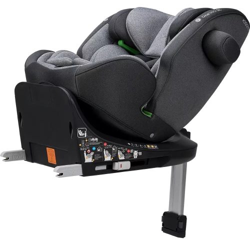 Osann gyerekülés One360SL i-Size Isofix kitámasztó láb 40-150 cm szürke – 40–150 cm-es autósülés 1. kép