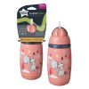 Tommee Tippee itatópohár - Superstar Insulated Straw Cup szívószálas hõtartó 266ml 12hó rózsaszín – Zsebi Baba Shop