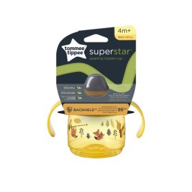 Tommee Tippee itatópohár - Superstar Weaning Sippee Cup csõrös 190ml 4hó sárga – Zsebi Baba Shop