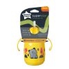 Tommee Tippee itatópohár - Superstar Training Straw Cup szívószálas 300ml 6hó sárga – Zsebi Baba Shop