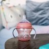 Tommee Tippee itatópohár - Nature Transition cup 150ml 4hó rózsaszín – Zsebi Baba Shop