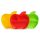 Munchkin tányér szett háromrekeszes Lil Apple 3db 6hó – babatermék 2. kép