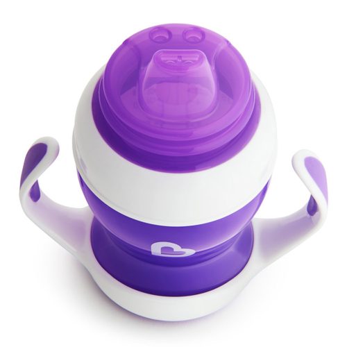 Munchkin tanulópohár Gentle 118ml 4hó lila – Zsebi Baba Shop
