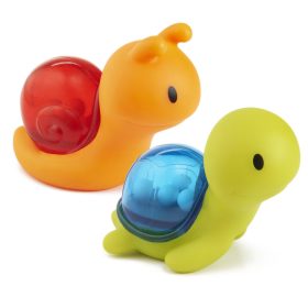 Munchkin fürdõjáték Bath Rattle Squirts 2db csörgõ-spriccelõ – fürdetési kiegészítő 2. kép